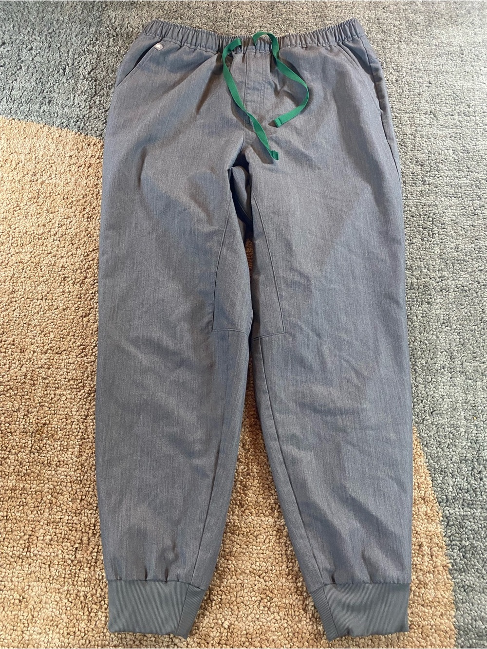 FIGS Tansen Jogger Scrub Pants Men L Gray Technical Collection
